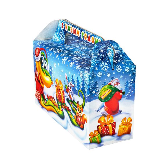 Сладкий новогодний подарок Курьер Ужик