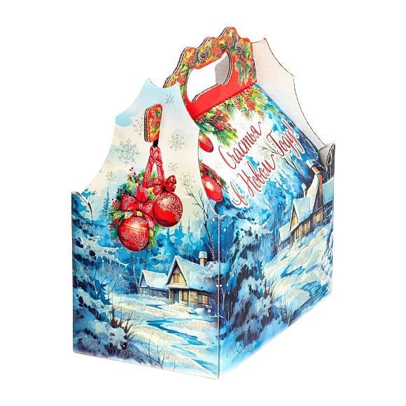 Сладкий новогодний подарок Зимний лес